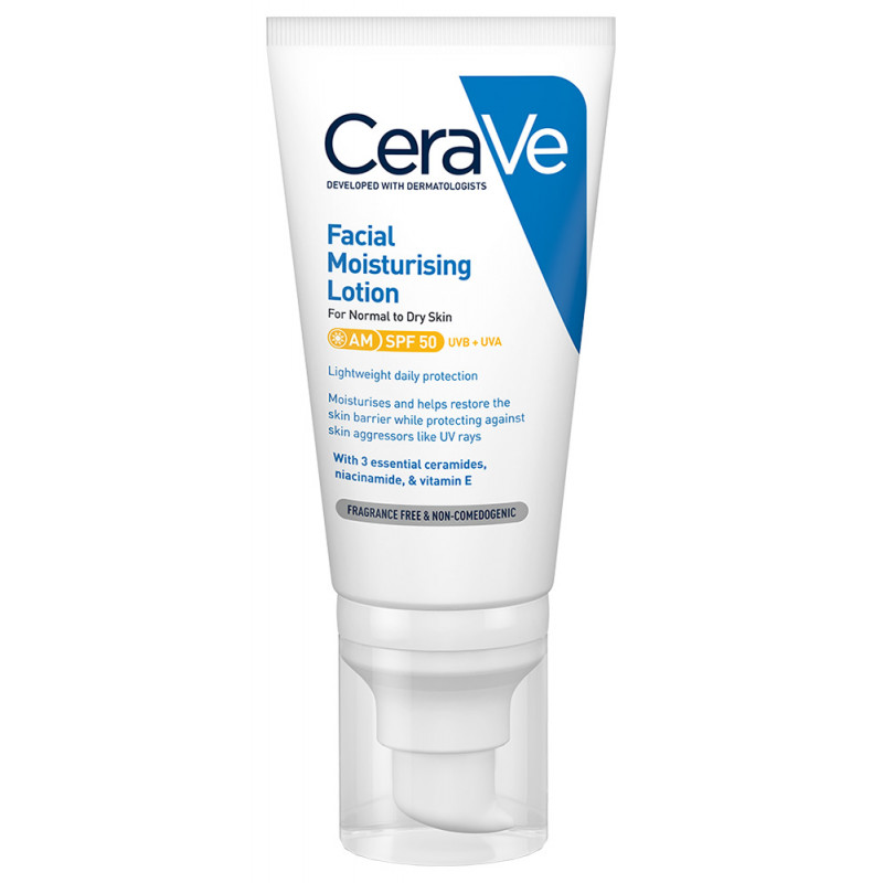 CeraVe Hidratáló arckrém nappali SPF50 52ml