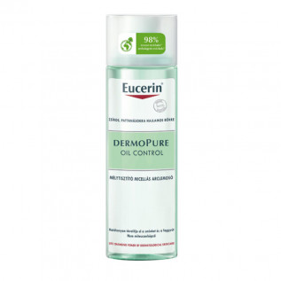 Eucerin DermoPure Oil Control arclemosó micellás 200ml