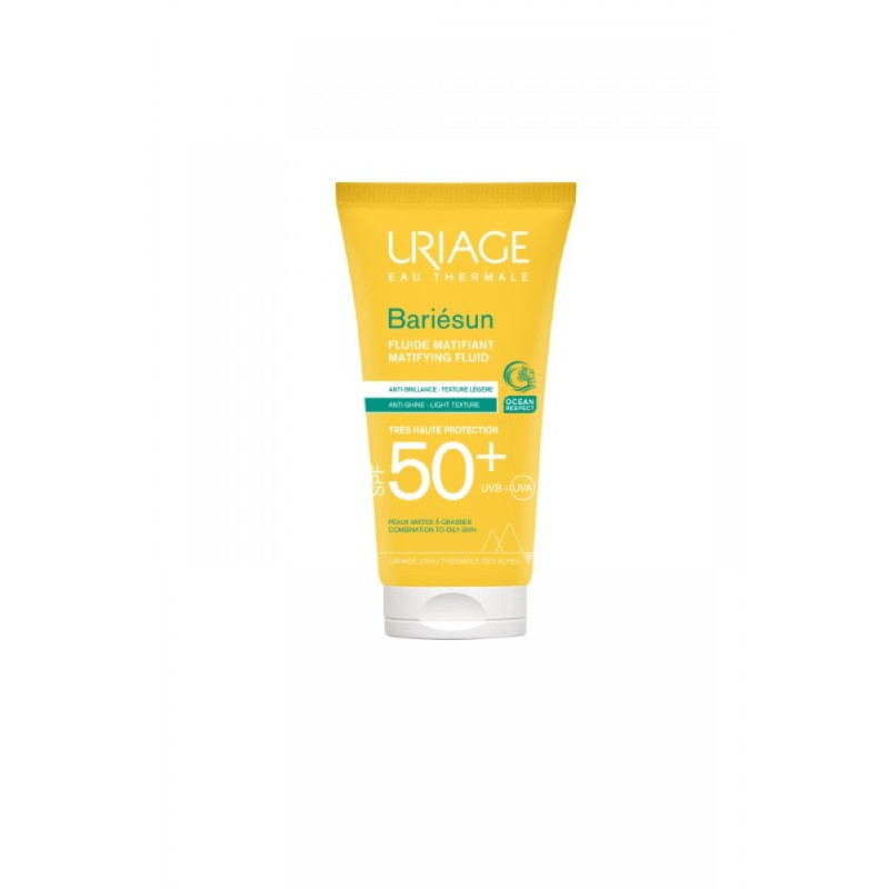 Uriage Bariésun MAT arckrém zsíros bőrre SPF50+ 50ml