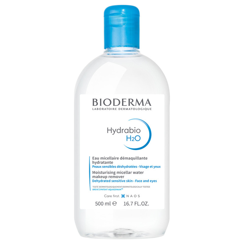 Bioderma Hydrabio H2O arc-és sminklemosó 500ml