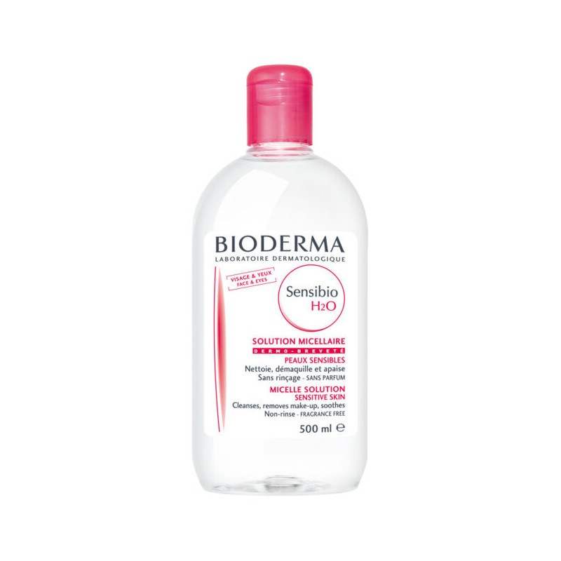 Bioderma Sensibio H2O arclemosó sminkeltávolító 500ml