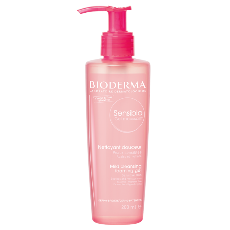 Bioderma Sensibio Gel Moussant (habzó gél) 200ml