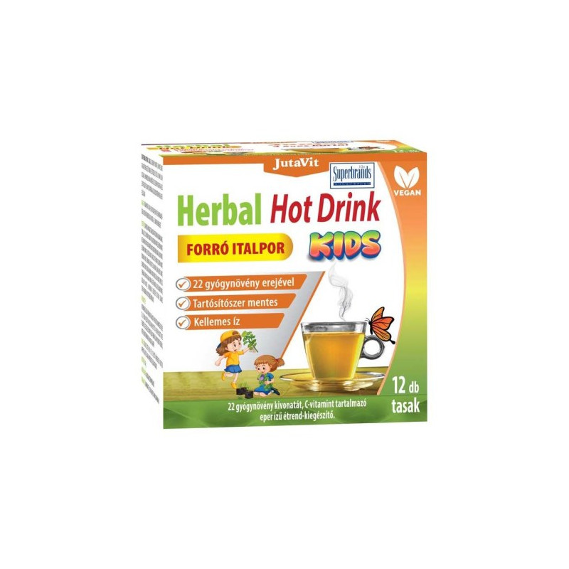 JutaVit Herbal Hot Drink por Kids eper 12x