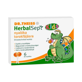 Dr. Theiss HerbalSept Kids nyalóka torokfájásra 6x