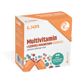 LXR Multivitamin+ Szerves Magnézium Komplex kapsz. 60x