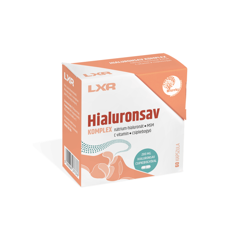 LXR Hialuronsav+ MSM+ C-vitamin Komplex kapszula 60x